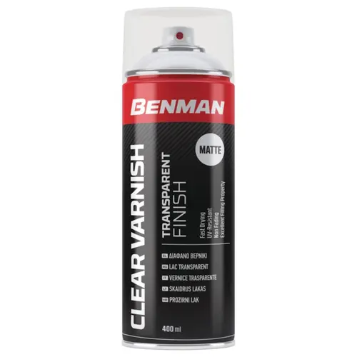 Διάφανο Βερνίκι Ματ 400ml Benman (28531)