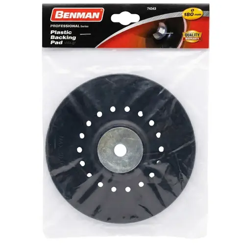 Βάση Δίσκων Φιμπερ για Γωνιακό Τροχό Φ180 Benman (74343)