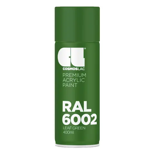 Σπρέι Ακρυλικό Πράσινο Ral 6002 Cosmoslac