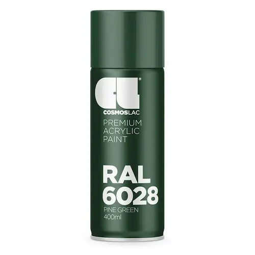 Σπρέι Ακρυλικό Πράσινο Ral 6028 Cosmoslac