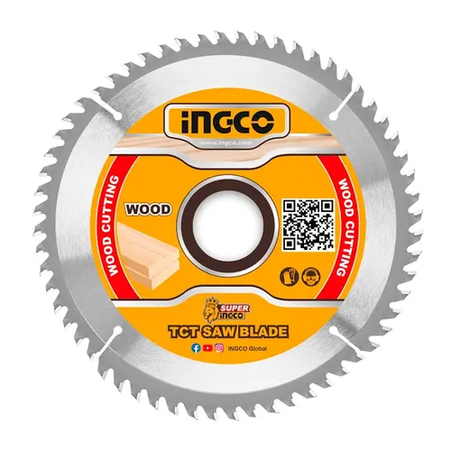 Δίσκος Κοπής Ξύλου 185mm 60Δ Ingco (TSB118513)