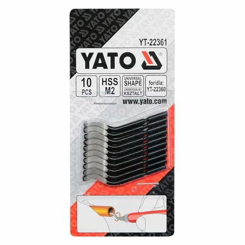 Ανταλλακτικά Απογρεζωτή Σωλήνων 10Τεμ. Yato (22361)