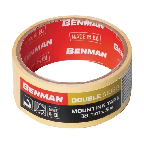 Χαρτοταινία Διπλής Όψης 38mm x 5m Benman (26046)