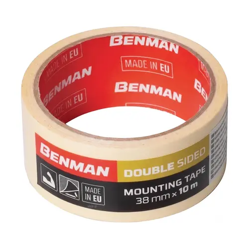 Χαρτοταινία Διπλής Όψης 38mm x 10m Benman (26047)