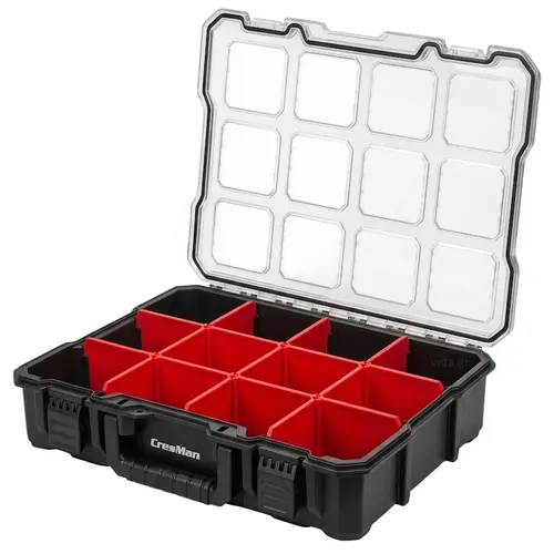 Ταμπακιέρα Εργαλείων Αδιάβροχη 440x354x106mm 2+9 Θέσεων Cresman (14070)