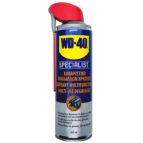 Σπρέι Καθαριστικό Ταχείας Δράσης Smart Straw 500ml WD-40