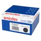 Δίσκος Velcro Κόκκινος 125mm Χωρίς Τρύπες Smirdex