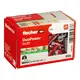 Βύσματα πλαστικά Fischer DuoPower 6x30 σε κουτί 100 τεμαχίων