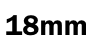 18mm