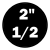 2 1/2inch