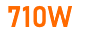 710w sticker