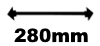 280mm
