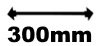 300mm