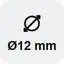 Τρυπάνι Ø12 mm (pictogram) Τρυπάνι Ø12 mm (pictogram)