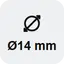 Τρυπάνι Ø14 mm (pictogram)